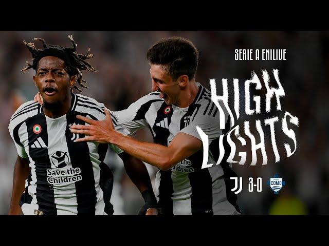 HIGHLIGHTS SERIE A | JUVENTUS 3-0 COMO | Mbangula's Dream Debut & Decisive Yildiz