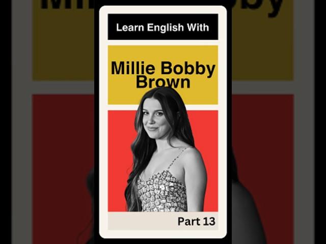 Cut to the chase! Learn English Idiom with Millie Bobby Brown