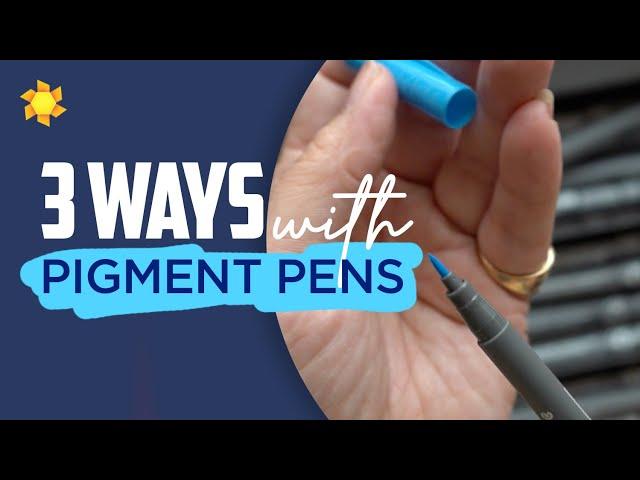 What is a Pigment Brush Pen? 3 Styles of art to try