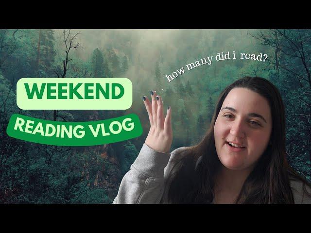 weekend reading vlog!! || how many books did i finish in 48 hours?