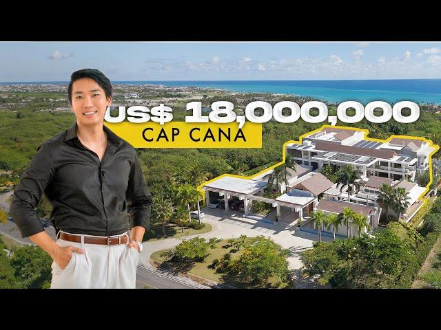 Explorando una VILLA de $18MM en CAP CANA: Lujo, Espacio, Diseño y Vistas al Mar