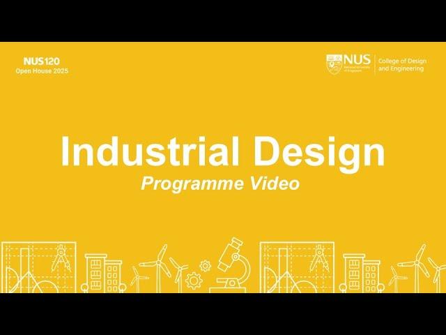 CDE e-Open House 2025: Industrial Design (Programme Video)