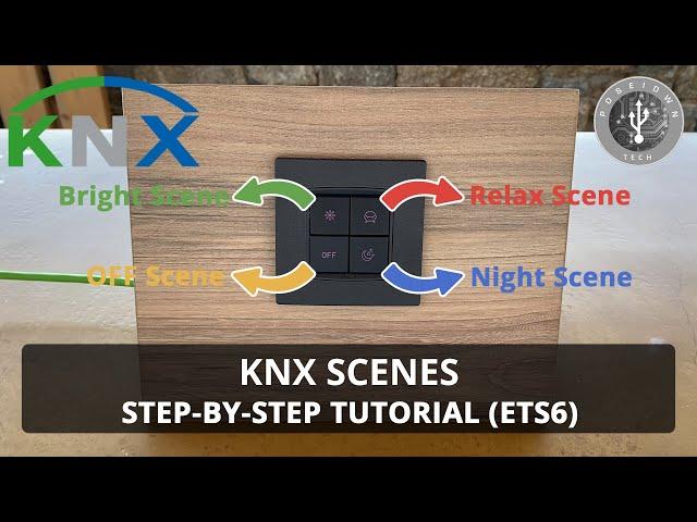 KNX Scenes - Step by Step Tutorial