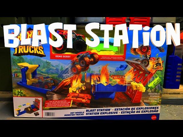 Hot Wheels Monster Trucks Blast Station!