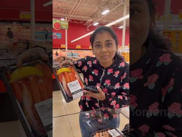 Americaல இது தான் நண்டா⁉️crab in america #shorts #tamilvlog #shortsfeed #youtubeshorts #ytshorts