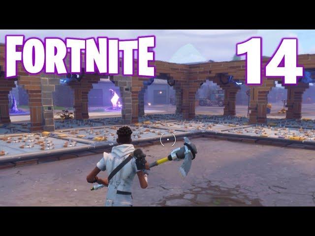 [14] The Archway Of DOOM! Ninja Gameplay! (Let's Play FortNite Multiplayer)