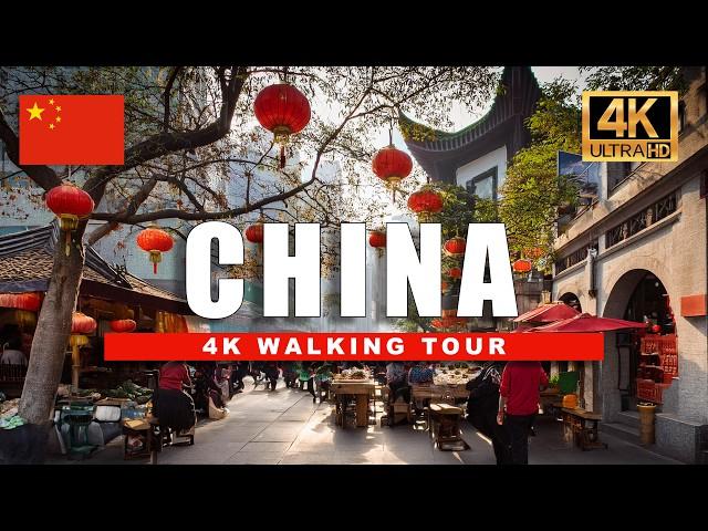  [4K] China Walking Tour Discover the HIDDEN GEMS of Shanghai's French Concession in 4K HDR 60fps