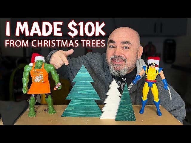 How I made $10K making Christmas Trees - Christmas Tree Tutorial.