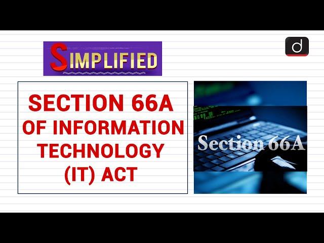 Section 66A of IT Act: Simplified