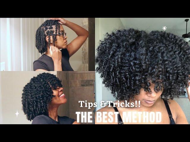 THE PERFECT TWISTOUT TUTORIAL on Natural Hair| EASY & DETAILED | 2023