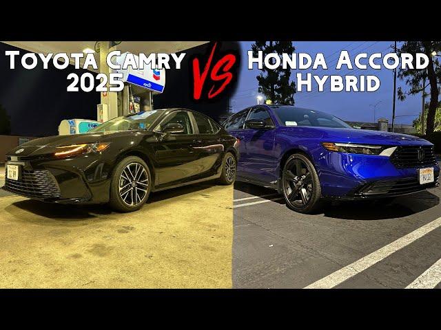 2025 Toyota Camry Vs. Honda Accord Hybrid -- Which Should You Buy?