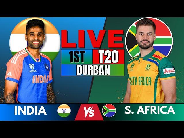  Live: India vs South Africa, 1st T20 Match Score & Commentary | Live Cricket Match Today IND vs SA