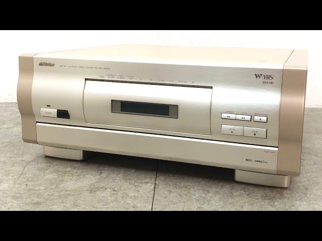 □Victor ビクター VHSビデオデッキ HR-W1 ハイビジョン ビデオカセットレコーダー S-VHS オーディオ機器 本体のみ ジャンク □23090304