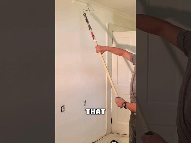 How to use a paint roller! #DIY