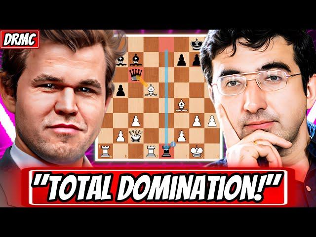 Magnus Carlsen DESTROYS Vladimir Kramnik's INSANE Queen Sacrifice! (Sorry Kramnik - NO CHEATING!)