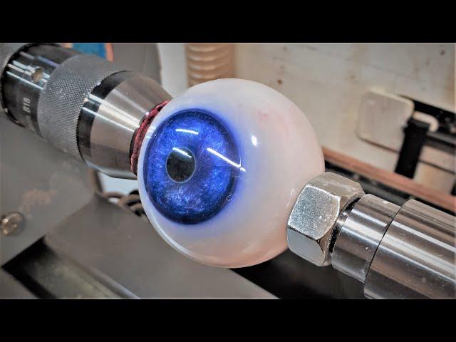 Woodturning - An Eyeball !!