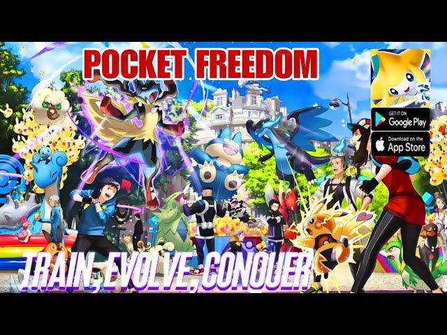 Pocket Freedom Gameplay - Pokemon RPG Game Android