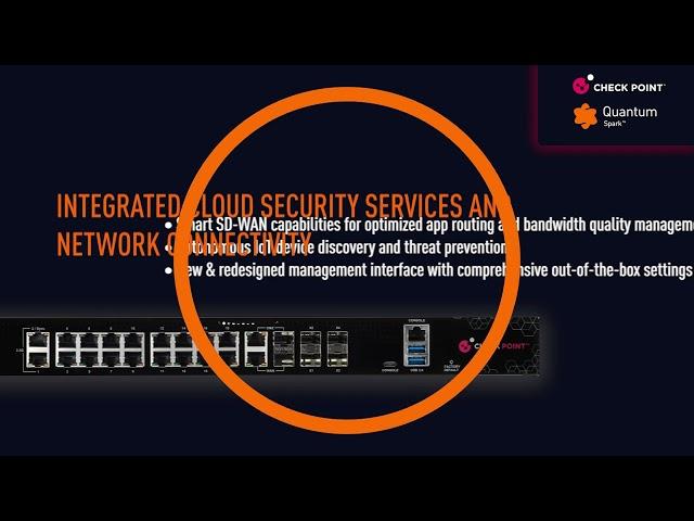 Protect Small and Medium Business with Check Point Quantum Spark Next-Generation Firewalls