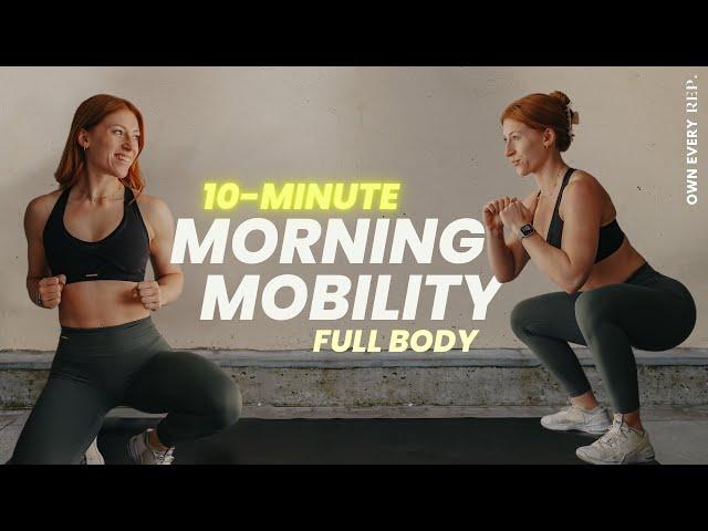 10 Min. Morning Mobility Routine | Connect To Your Body | Follow Along, No Talking | DAY 1 #OER