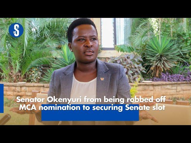 Senator Okenyuri from being robbed off MCA nomination to securing Senate slot