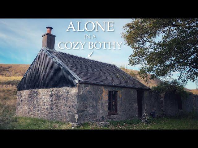 Cozy Night Spent Alone In An Isolated Scottish Bothy