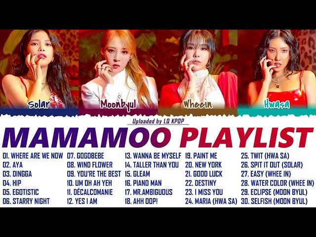 MAMAMOO PLAYLIST