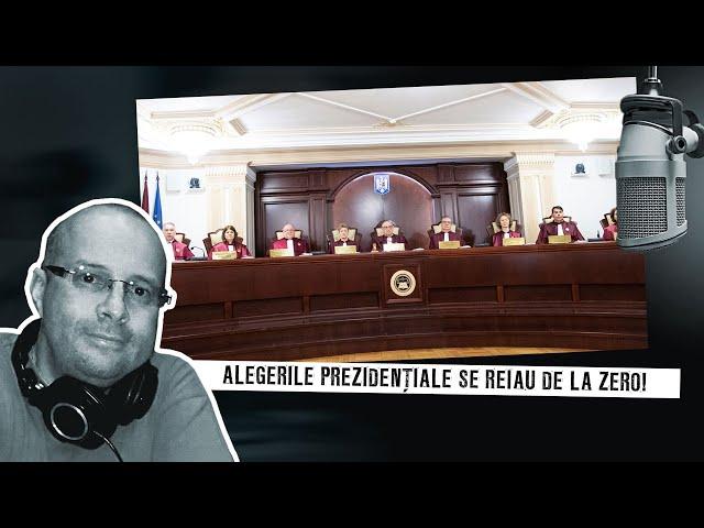 CCR: alegerile prezidențiale se reiau de la zero!