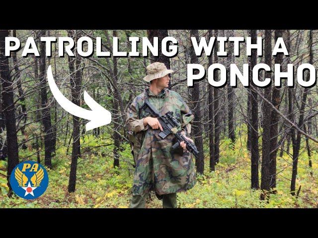 Minuteman rain poncho How to be effective with it