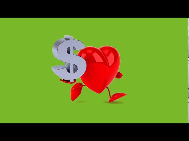 Fun Cartoon Heart |  Background Animation Videos | No Copyright | Visual Effects Video.