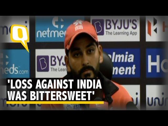 Asia Cup: Hong Kong Skipper Anshuman Rath on his team's 26-Run Loss to India | The Quint