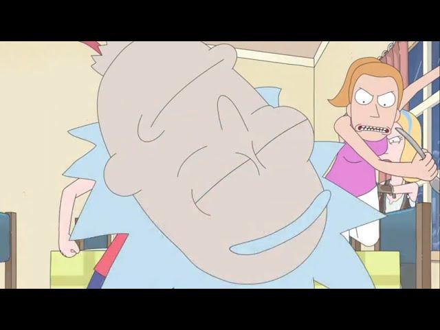 The Smith Family Kills Robot Rick Rick and Morty s6 ep10