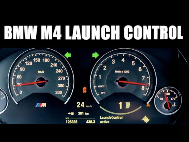 HOW TO USE LAUNCH CONTROL BMW M3/BMW M4 [F80, F82, F83]