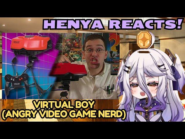 Henya Reacts to Virtual Boy Angry Video Game Nerd)