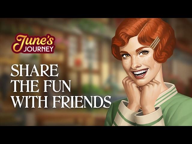 How to Visit and Gift Friends … and Boost your Game Too! | June's Journey Gameplay Guide