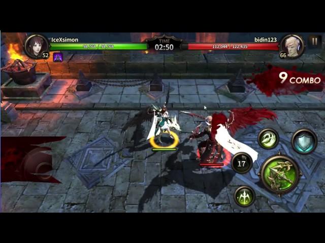 HIT : Heroes of Incredible Tales Lena All Skill & Combo Test