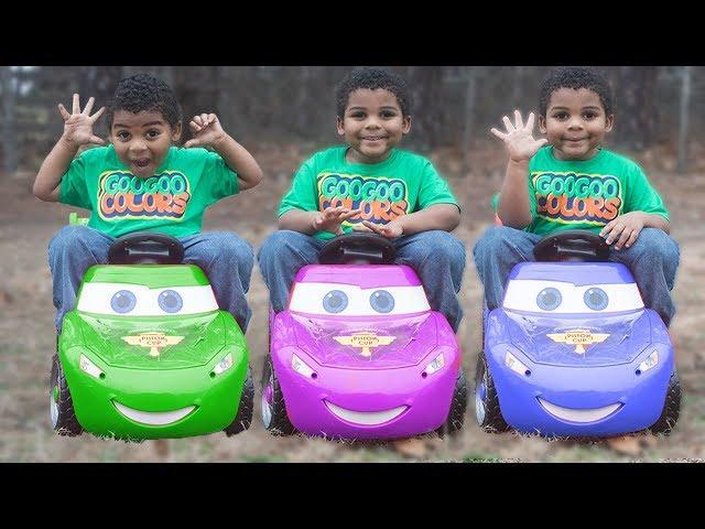 LIGHTNING MCQUEEN WHERE ARE YOU? Goo Goo Gaga Learn and Play with Colors