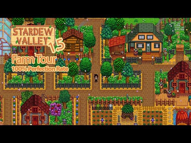 Stardew Valley 1.5 - Standard Farm Tour (100% Perfection Rate, no MODs)