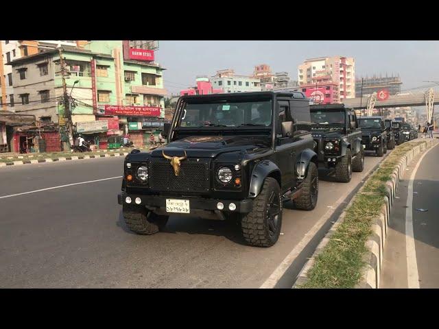 Land Rover Line-up! Bangladesh 