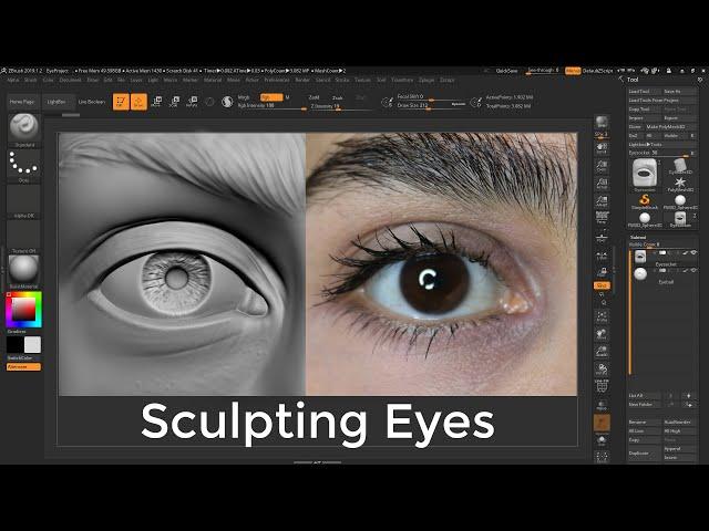 Let's Sculpt Eyes Together