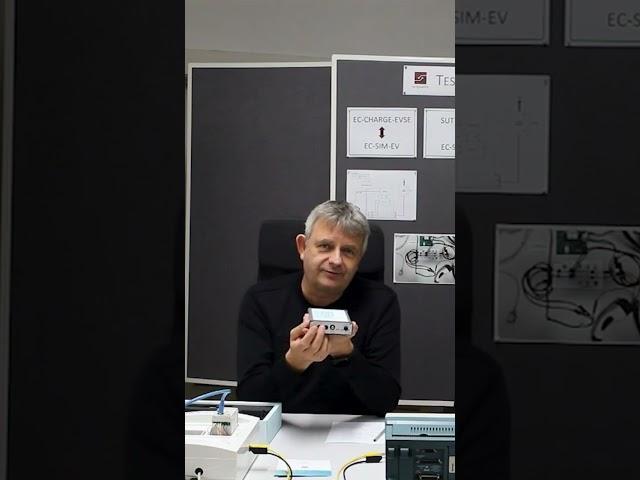 Connectors of a charging test system! #shorts #chargingstation #techtest