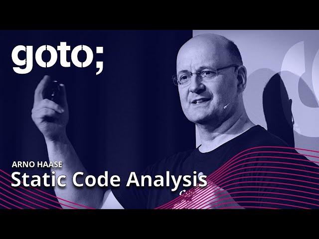 Static Code Analysis - A Behind-the-scenes Look • Arno Haase • GOTO 2022