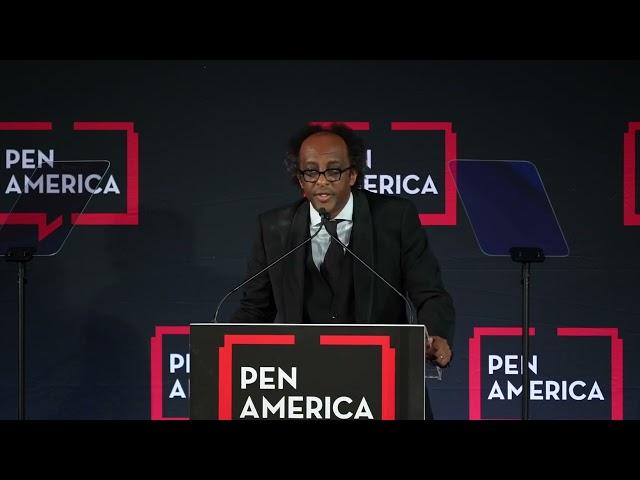 Author Dinaw Mengestu's Full Remarks | 2024 PEN America Literary Gala