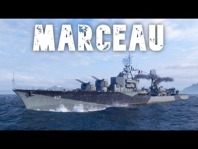 World of WarShips Marceau - French Coal Destroyer