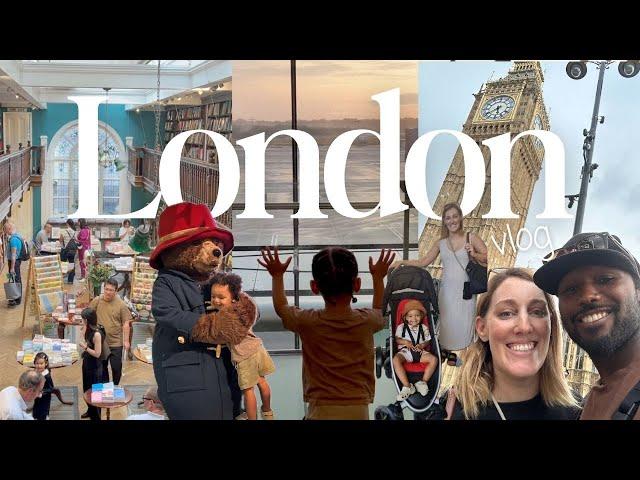 London Family Vlog - Romeo's first time in London - visiting family and sight seeing