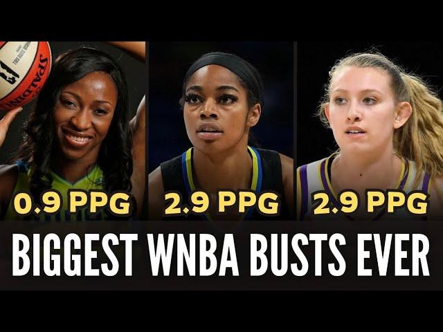 Top 10 Biggest WNBA Draft Busts Of All Time