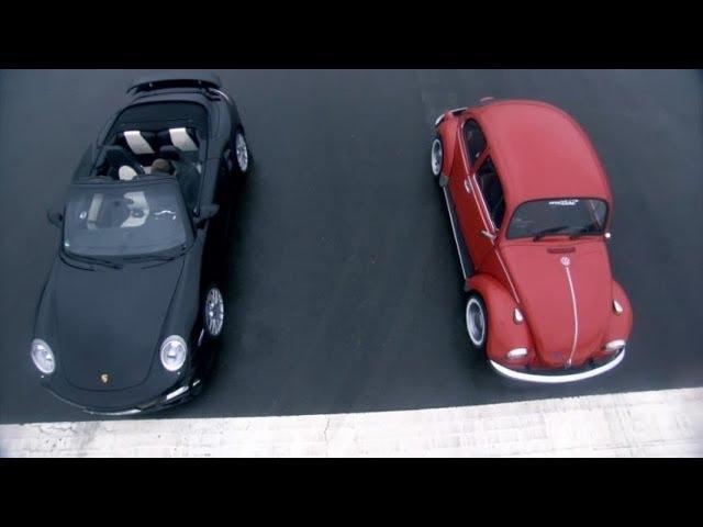 Porsche Turbo vs VW Beetle | Top Gear | BBC