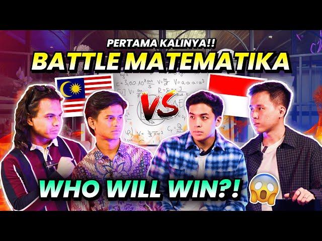 BATTLE MATEMATIKA 2 NEGARA: INDONESIA & MALAYSIA! SENGIT BANGET!? 