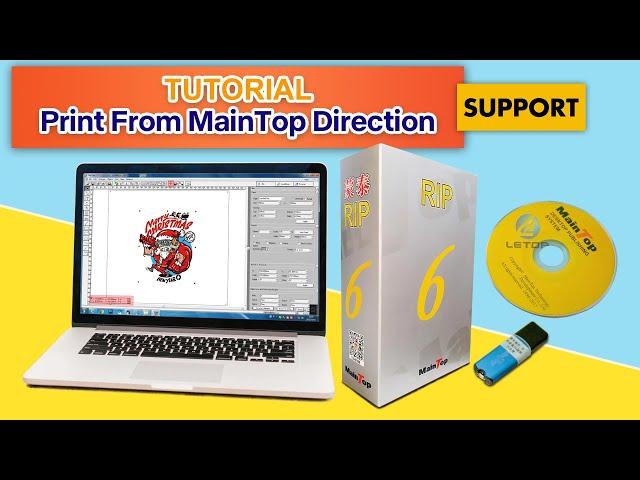  MainTop Tutorial: How to Install and Print from MainTop Direction