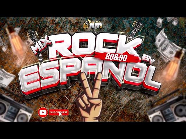 DJ JIM MIX ROCK EN ESPAÑOL   Mana, Soda Stereo, Enanitos Verdes, Hombres G, Los Mojarras 