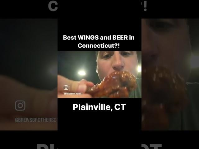 Best WINGS and BEER in Connecticut? #beer #chickenwings #ct #connecticut #travel